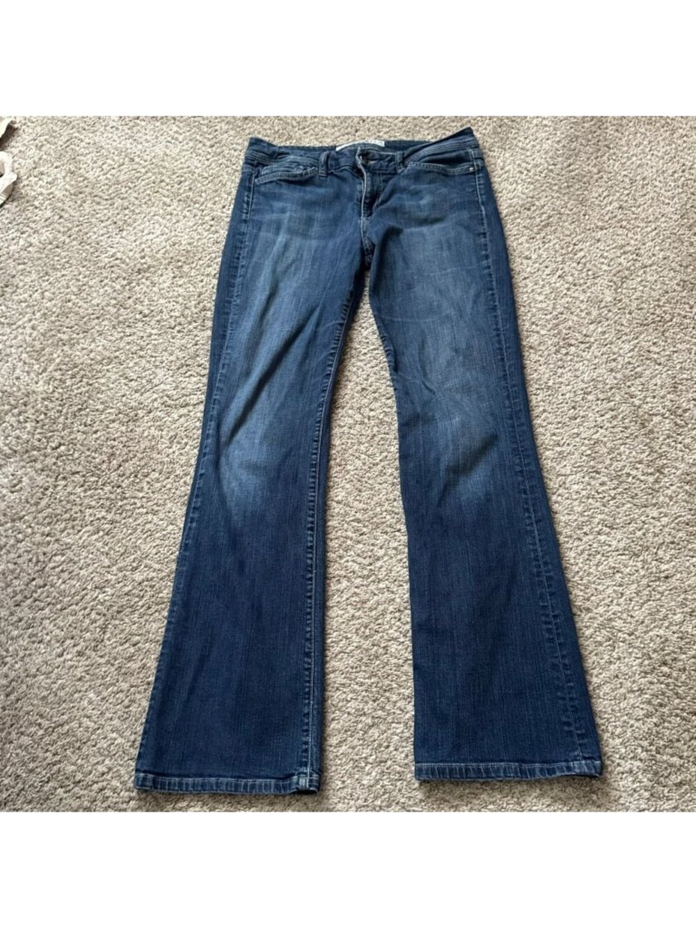 Joe's Jeans Womens 31x33 Blue Flared Leg Dark Wash Denim Made in USA
